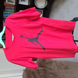 Red Nike Jordan Youth shirt, Large
